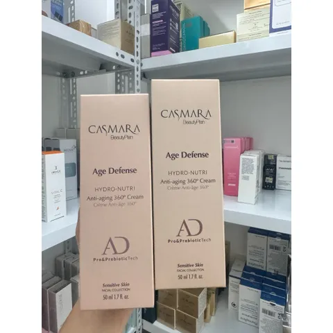 KEM DƯỠNG DA Casmara AGE DEFENSE HYDRO-NUTRI. ANTI-AGING 360° CREAM 50ml (Hàng Công Ty)