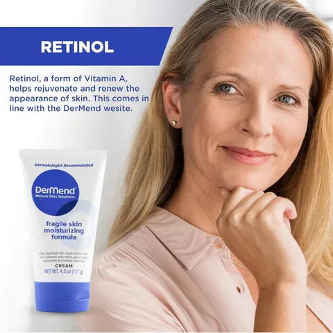 Kem Dưỡng Ẩm Dermend Phục Hồi Da Mỏng, Yếu - Chứa Retinol, Niacinamide Giúp Tái Tạo và Cải Thiện Độ Đàn Hồi da