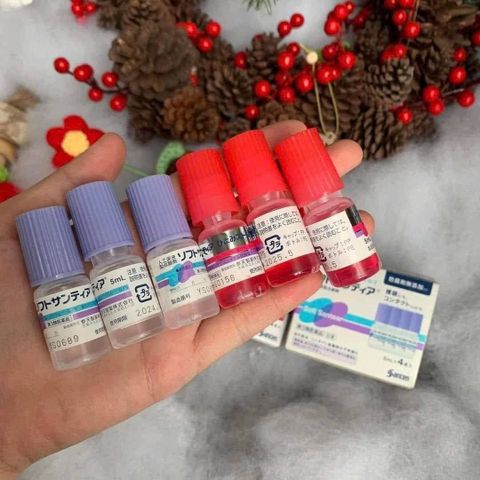 Nước Nhỏ Mắt Nhân Tạo Santen Hồng - Giải Pháp Giảm Mỏi Mắt Hiệu Quả Từ Nhật Bản, Tăng Cường Sức Khỏe Đôi Mắt