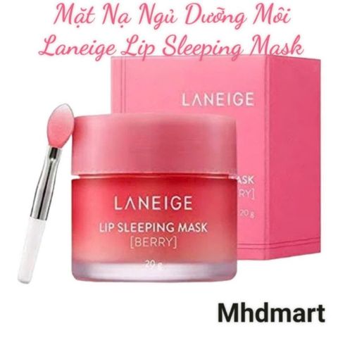 Mặt Nạ Ngủ Môi Laneige Lip Sleeping Mask Berry 20G - Sản Phẩm Hàn Quốc Giúp Môi Mềm Mại, Đẹp Hơn Sau Một Đêm Sử Dụng