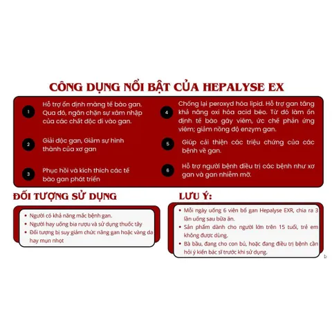 Viên uống hỗ trợ bổ gan Hepalyse Exr Nhật Bản hộp 180 viên 403162