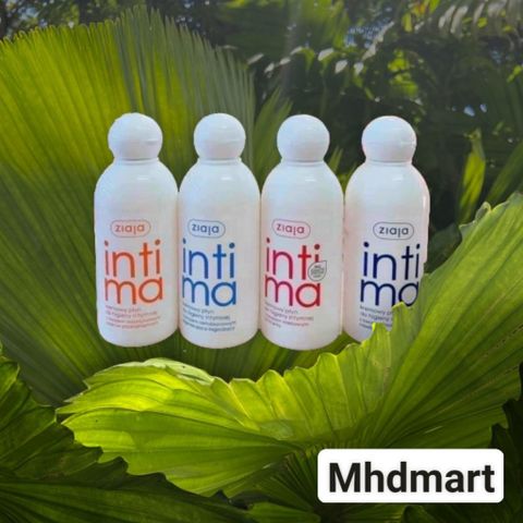 Dung Dịch Vệ Sinh Phụ Nữ Intima Ziaja 200ml - An Toàn, Dưỡng Ẩm, Khử Mùi, Không Chứa Xà Phòng, Phù Hợp Với Da Nhạy Cảm