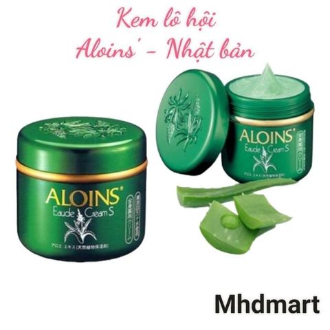 Kem Dưỡng Ẩm Lô Hội Aloins Eaude Cream S 180g - Sản Phẩm Dưỡng Da Cao Cấp Từ Nhật Bản Cho Làn Da Mịn Màng, Khỏe Đẹp, Thẩm Thấu Nhanh