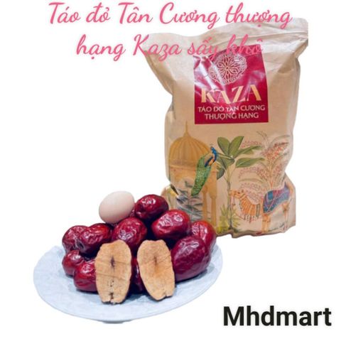 Táo đỏ Tân Cương thượng hạng Kaza sấy khô túi 1kg trái to như quả trứng 403181