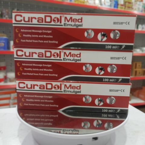 Gel Bôi Giảm Đau Xương Khớp CuraDolMed 100ml - Giải Pháp Tự Nhiên Giảm Đau Cơ Bắp, Thắt Lưng, Bong Gân, Trật Khớp