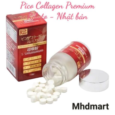 [ HSD 12.2024 ] Viên uống Collagen Pico Premium Ribeto Shoji 300mg 75 viên 403205