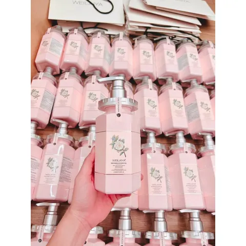 Bộ dầu gội đầu, gội xả phục hồi tóc chiết xuất nấm Truffle Weilaiya chính hãng, phục hồi tóc khô xơ, tóc hư tổn 403234