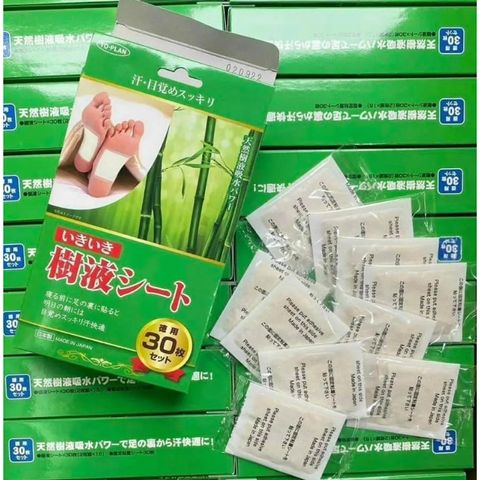 Miếng Dán Thải Độc Chân Kenko Nhật Bản - Hỗ Trợ Tăng Cường Sức Khỏe, Thanh Lọc Cơ Thể (30 Miếng)
