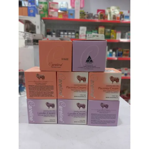 Kem Dưỡng Da Mỡ Cừu Úc CARELINE Lanolin Cream Giúp Dưỡng Ẩm, Khỏe Mạnh Và Ngăn Ngừa Vết Nhăn 100ml 403252