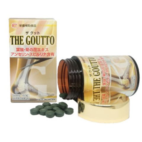 Viên uống hỗ trợ gout THE GOUTTO Chính Hãng - 150 Viên Nhật Bản Giảm Sưng Đau Khớp, Tăng Cường Sức Khỏe