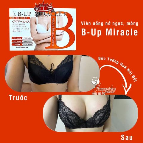 Viên Uống Hỗ Trợ Tăng Kích Thước Ngực & Cơ Thể B-UP Nhật Bản - Tăng Cường Sắc Đẹp Da, Tóc, Tạo Đường Cong Quyến Rũ