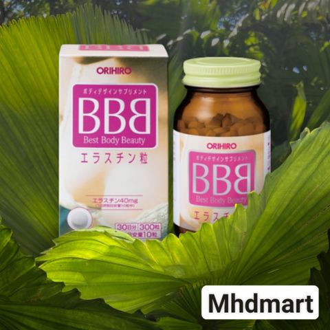 Viên Uống Nở Ngực BBB Orihiro Nhật Bản - Tăng Cường Vòng 1 Tự Nhiên An Toàn, Không Phẫu Thuật, Giúp Làn Da Sáng Hồng và Tóc Khỏe Mạnh