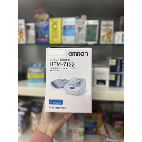 [ Chính Hãng Nhật Bản ]- Máy đo huyết áp bắp tay Omron HEM- 7122 403312