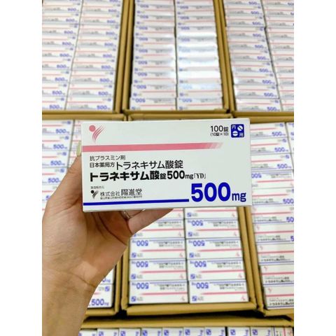 Viên uống Transamin 500mg 100 viên Nhật Bản - Làm trắng da, mờ thâm nám và tàn nhang hiệu quả, hỗ trợ sắc đẹp tuyệt vời.