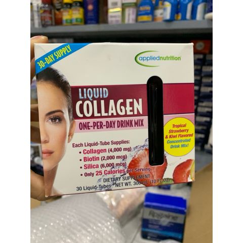 Collagen Cô Đặc Liquid Collagen One Per Day - Hộp 30 Ống Mỹ, Cải Thiện Da, Ngăn Ngừa Lão Hóa, Tăng Cường Sức Khỏe Duy Trì Vẻ Đẹp