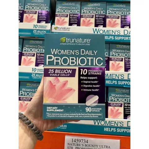 Viên Uống Probiotic Phụ Nữ 90 Viên - Hỗ Trợ Tiêu Hóa, Tăng Cường Sức Khỏe Từ Mỹ