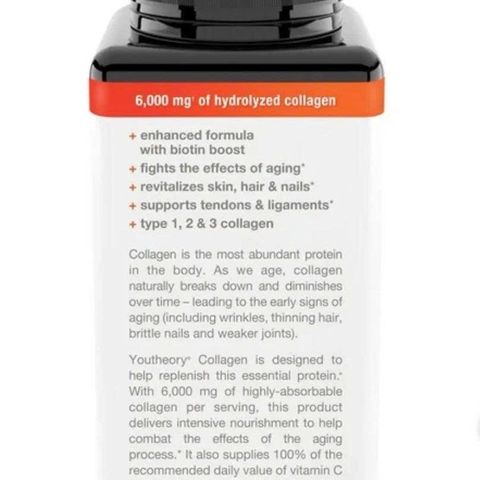 Viên uống Collagen Youtheory Advanced Formula 390 Viên - Hỗ trợ làm đẹp da và khỏe khớp, Collagen Type 1, 2, 3 của Mỹ
