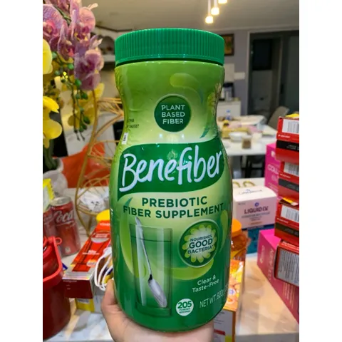 Bột Xơ Hỗ Trợ Tiêu Hóa Benefiber 820g - Bổ Sung Chất Xơ, Không Vị, Dễ Dàng Pha Chế, Hỗ Trợ Sức Khỏe Đường Ruột, Hàng Nhập Khẩu Mỹ