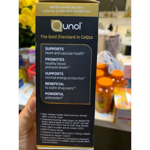 Viên Uống Bổ Tim Qunol Ultra CoQ10 - Hỗ Trợ Tim Mạch, Made in USA, Sức Khỏe Tim Mạch
