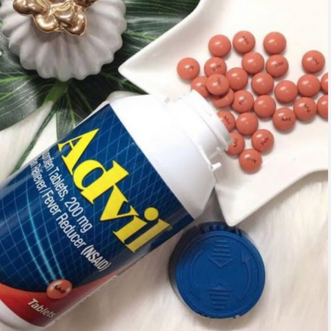 Viên uống giảm đau hạ sốt Advil 200mg - 300 viên, giảm đau đầu, đau cơ, hạ sốt hiệu quả, sản phẩm Mỹ cho sức khỏe gia đình.