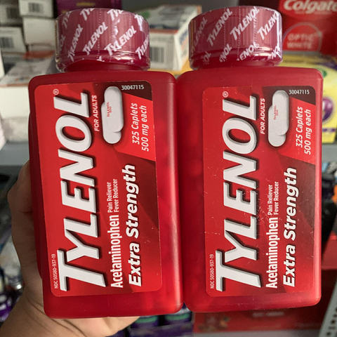 Viên giảm đau hạ sốt Tylenol Extra Strength 325 viên - Hiệu quả nhanh chóng cho đau nhức và sốt cao, an toàn cho người lớn và trẻ em từ 12 tuổi.