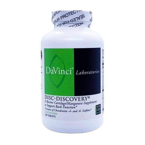 Viên uống hỗ trợ thoái hóa cột sống Davinci 180 viên, xương khớp