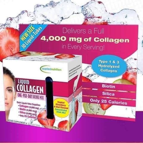 Collagen Dạng Nước Liquid Collagen 30 Ống Nhập Mỹ