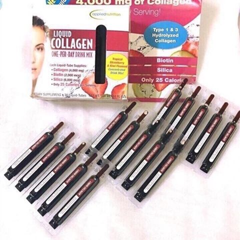 Collagen Dạng Nước Liquid Collagen 30 Ống Nhập Mỹ