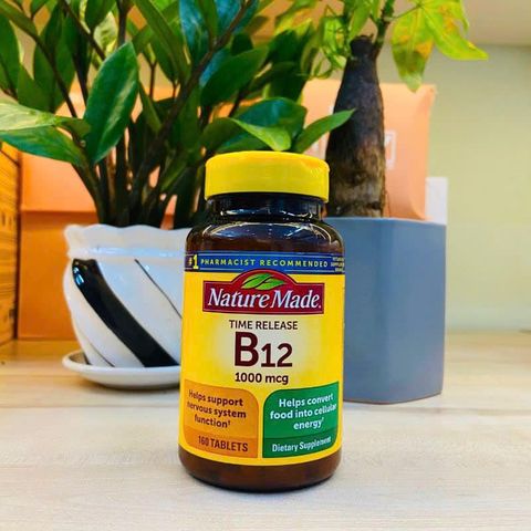 Nature Made Vitamin B12 Time Release 1000mcg Nature Made 160 Viên
