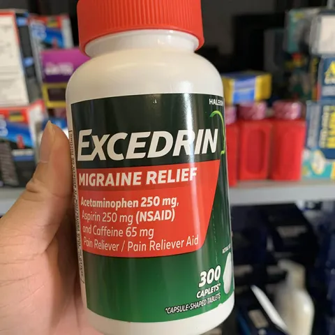Viên uống giảm đau nửa đầu Excedrin 300 viên - Giải pháp nhanh chóng và hiệu quả cho cơn đau đầu khó chịu