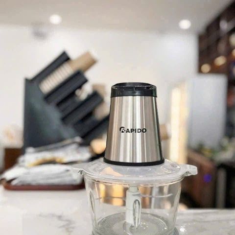 Máy Xay Thịt Đa Năng Rapido RMC-300 2 Lít - Thiết Bị Xay Thịt Hiện Đại, Tiện Lợi, An Toàn Cho Sức Khỏe