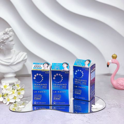 Viên Trắng Da Giảm Nám Transino White C Clear 120 Viên - Thực Phẩm Chức Năng Từ Nhật Bản Cho Da Sáng Mịn, Giảm Nám