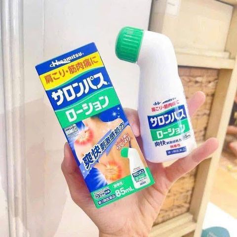 Lăn Giảm Đau Hisamitsu Salonpas 85ml - Sản Phẩm Chăm Sóc Sức Khỏe Nhật Bản Giúp Giảm Đau Nhanh Chóng Và Hiệu Quả
