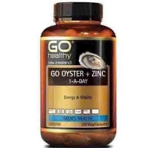 Tinh Chất Hàu Go Healthy Oyster Plus Zinc 120 Viên Chính Hãng New Zealand – Thực Phẩm Bổ Sung Kẽm & Dinh Dưỡng