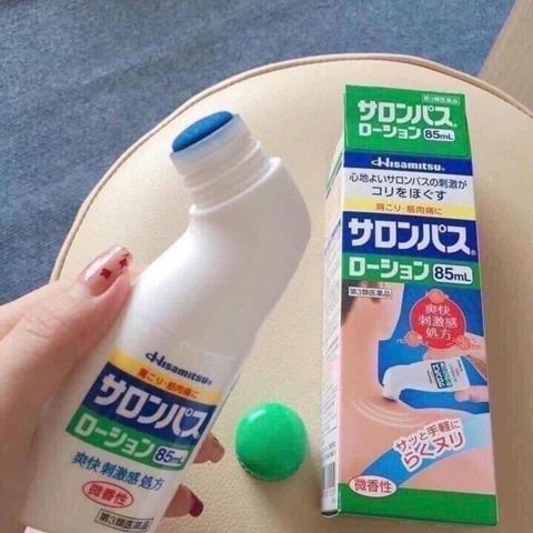 Lăn Giảm Đau Hisamitsu Salonpas 85ml - Sản Phẩm Chăm Sóc Sức Khỏe Nhật Bản Giúp Giảm Đau Nhanh Chóng Và Hiệu Quả