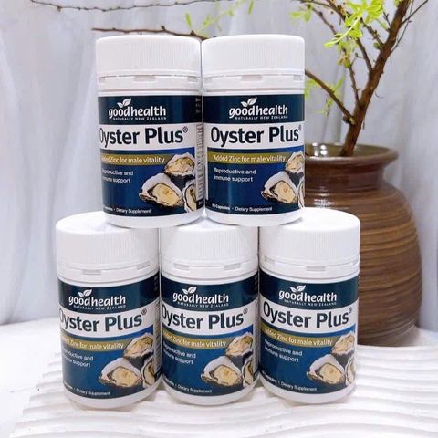 Tinh chất Goodhealth Oyster Plus 60 viên - Thực phẩm chức năng tăng cường sinh lực, hỗ trợ sức khỏe và năng lượng từ Úc