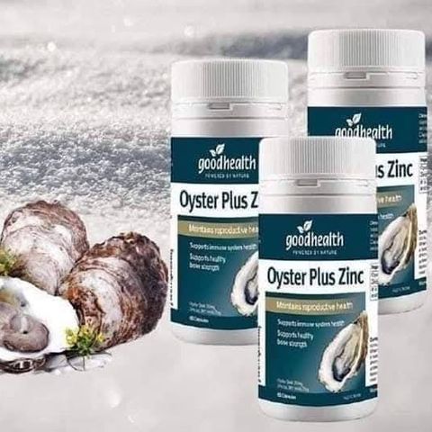 Tinh chất Goodhealth Oyster Plus 60 viên - Thực phẩm chức năng tăng cường sinh lực, hỗ trợ sức khỏe và năng lượng từ Úc