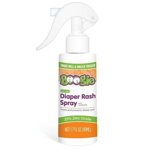 Xịt Giảm Hăm Boogie Diaper Rash Cream Spray 1.7 Fl Oz - Dưỡng Da Nhạy Cảm Cho Trẻ Sơ Sinh, An Toàn Từ Thiên Nhiên