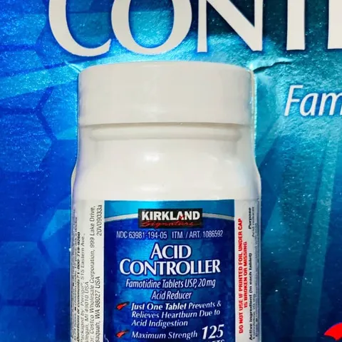 Hộp lẻ 125 viên uống hỗ trợ kiểm soát Axit dạ dày Acid Controller 20mg, chính hãng Mỹ