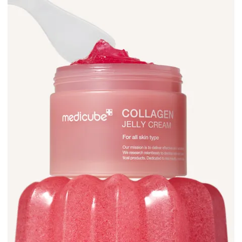 Kem Dưỡng Medicube Collagen Jelly Cream 110ml – Kết Cấu Thạch, Căng Bóng Da, Ngăn Ngừa Lão Hóa
