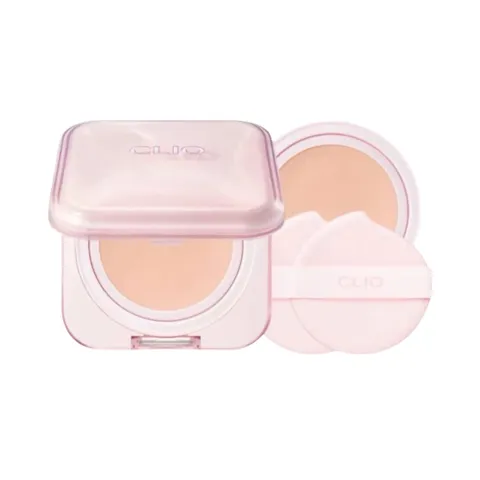 Phấn Nước Cushion Clio Glow Kill Cover Mesh Glow Essential (15g + 15g) - Che Phủ Cao, Căng Mịn, Bám Lâu