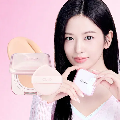 Phấn Nước Cushion Clio Glow Kill Cover Mesh Glow Essential (15g + 15g) - Che Phủ Cao, Căng Mịn, Bám Lâu