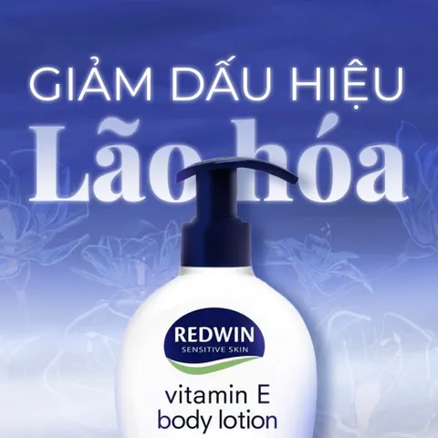Sữa Dưỡng Thể Redwin Body Lotion 400ml – Dưỡng Ẩm Sâu, Bổ Sung Vitamin E, Mềm Da, Chính Hãng Úc