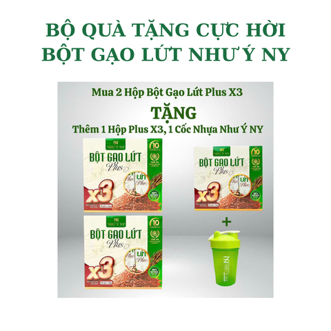 Bột Gạo Lứt Như Ý Ny 500g - Hỗ Trợ Giảm Cân Hiệu Quả, Giàu Chất Xơ và Vitamin, Dinh Dưỡng Lành Mạnh