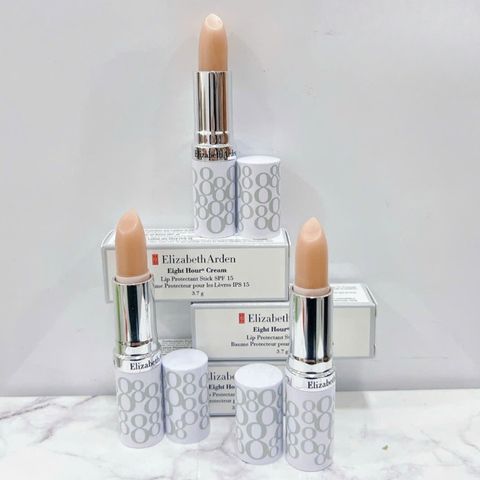 Son Dưỡng Môi Elizabeth Arden Eight Hour Lip Protectant Stick SPF15 3.7ml - Dưỡng Ẩm, Bảo Vệ Chống Nắng, Giúp Môi Mềm Mượt