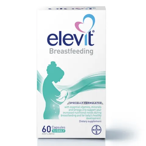 Vitamin bà bầu Elevit Vitamin Tổng Hợp Cho Mẹ Sau Sinh 60 Viên