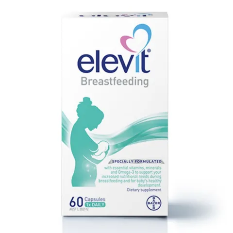 Vitamin bà bầu Elevit Vitamin Tổng Hợp Cho Mẹ Sau Sinh 60 Viên