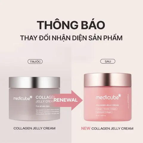 Kem Dưỡng Medicube Collagen Jelly Cream 110ml – Kết Cấu Thạch, Căng Bóng Da, Ngăn Ngừa Lão Hóa 403836