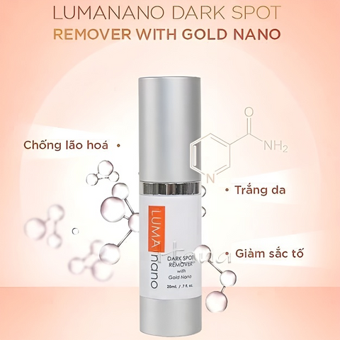 Kem loại bỏ nám Luma Nano Dark Spot Remover 20ml - Giúp làm mờ tàn nhang và đốm nâu, da sáng mịn tự nhiên