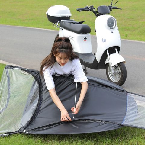 Mái Che Xe Máy LMD CAR - Bạt Chống Nắng, Chống Mưa, Dễ Dàng Lắp Đặt - Phụ Kiện An Toàn Cho Người Lái Xe Máy, Xe Điện